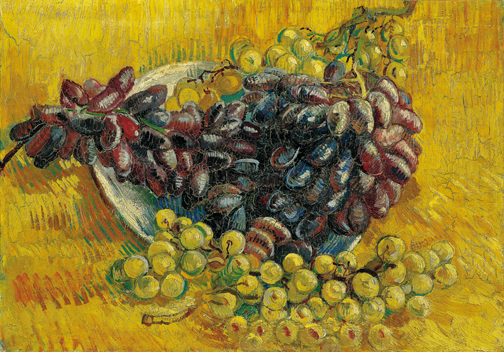  文森特·威廉·梵高  Vincent Willen Van Gogh —— 葡萄